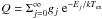 Mathematical equation: \hbox{$Q=\Sigma_{j=0}^{\infty}g_{j}\ {\rm e}^{-E_{j}/kT_{\rm ex}}$}