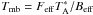 Mathematical equation: \hbox{$T_{\rm mb}=F_{\rm eff}T_{\rm A}^{*}/B_{\rm eff}$}