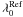 Mathematical equation: \hbox{$\lambda_0^{\rm Ref}$}