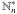 Mathematical equation: \appendix \setcounter{section}{1} \hbox{$\mathbb{N}^*_n$}