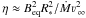 Mathematical equation: \hbox{$\eta\approx B_{\rm eq}^2 R_*^2 / \dot M \vin^2$}