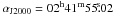 Mathematical equation: \hbox{$\alpha_{\rm J2000}=02^{\rm h}41^{\rm m}55\fs02$}