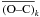 Mathematical equation: \appendix \setcounter{section}{1} \hbox{$\overline{\textrm{(O--C)}}_k$}