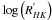 \hbox{$\log{\left(R^{'}_{HK}\right)}$}