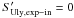 \hbox{$S'_{{\rm Uly},\rm exp-in}=0$}