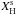 \hbox{$X_{\rm H}^{\rm s}$}
