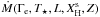 \hbox{$\dot{M}(\Gamma_{\rm e}, T_\star, L, X_{\rm H}^{\rm s}, Z)$}