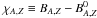 \hbox{$\chi_{A,Z} \equiv B_{A,Z}-B^0_{A,Z} $}