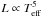Mathematical equation: \hbox{$L\propto T\ind{eff}^5$}