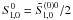 \hbox{$S^0_{{\rm l},0}=\tilde S^{(0)0}_{{\rm l},0}/2$}