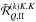 \hbox{$\tilde {\mathcal R}^{(k)K,K}_{Q,{\rm II}}$}
