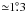\hbox{${\simeq} 1\fdg3$}