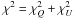 Mathematical equation: \hbox{$\chi^2=\chi_Q^2+\chi_U^2$}