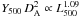 Mathematical equation: \hbox{$Y_{\rm 500} \, D^2_{\rm A} \propto L_{\rm 500}^{1.09}$}