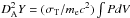 Mathematical equation: \hbox{$D_{\mathrm A}^2 Y = (\sigma_{\mathrm T}/m_{\mathrm e} c^2)\int P dV$}