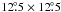 Mathematical equation: \hbox{$12\fdg5 \times 12\fdg5$}