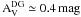 Mathematical equation: \hbox{$\rm \AVHIHtwo \simeq \AVGAVHIHtwo\,\rm mag$}