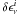 Mathematical equation: \hbox{$\delta\epsilon_\nu^i$}