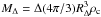 Mathematical equation: \hbox{$M_\Delta=\Delta (4\pi/3)R^3_\Delta\rho_{\rm c}$}