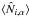 Mathematical equation: \hbox{$\lag \hN_{i,\alpha} \rag$}