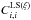 Mathematical equation: \hbox{$C_{i,i}^{\rm LS (\xi)}$}