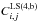 Mathematical equation: \hbox{$C_{i,j}^{\rm LS (4,b)}$}