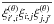 Mathematical equation: \hbox{$\overline{\xith_{i',i}\xi_{i;j}\xith_{j,j'}}$}