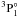 Mathematical equation: \hbox{$\rm ^3P_1^\circ$}