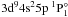 Mathematical equation: \hbox{$\rm 3d^{9}4s^25p\ ^1P_1^\circ$}