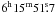 Mathematical equation: \hbox{$6^{\rm h}15^{\rm m}51\fs7$}