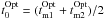 Mathematical equation: \hbox{${t^{\rm Opt}_0=(t^{\rm Opt}_{\rm m1}+ t^{\rm Opt}_{\rm m2})/2}$}