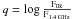 Mathematical equation: \hbox{$q=\log \frac{\rm F_{\rm IR}}{\rm F_{\rm 1.4\,GHz}}$}