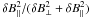 Mathematical equation: \hbox{$\delta B_{\parallel}^2/(\delta B_{\perp}^2 + \delta B_{\parallel}^2)$}