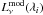 Mathematical equation: \hbox{$L_\nu^{\rm mod}(\lambda_i)$}