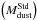 Mathematical equation: \hbox{$\left(M_{\rm dust}^{\rm Std}\right)$}