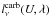 Mathematical equation: \hbox{$l_\nu^{\rm carb}(U,\lambda)$}