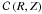 Mathematical equation: \hbox{$\mathcal{C}\left(R,Z \right)$}
