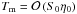 Mathematical equation: \hbox{$\Tm = \mathcal{O}\left( \sz \etaz\right)$}