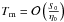 Mathematical equation: \hbox{$\Tm = \mathcal{O}\left(\frac{\sz}{\etaz}\right)$}