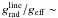 Mathematical equation: \hbox{$\gline/{g}_{\rm eff} \sim$}