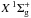 Mathematical equation: \hbox{$X\, ^1\Sigma_{\rm g}^+$}