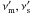 Mathematical equation: \hbox{$\nu'_{\rm m}, \nu'_{\rm s}$}