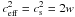 Mathematical equation: \hbox{$c_{\rm eff}^2=c_{\rm s}^2=2w$}