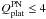 Mathematical equation: \hbox{$Q^{\mathrm{PN}}_{\mathrm{plat}}\leq4$}