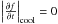 Mathematical equation: \hbox{$\left| \frac{\partial f}{\partial t}\right|_{\rm cool}=0$}