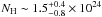 Mathematical equation: \hbox{$N_{\rm H}\sim1.5^{+0.4}_{-0.8} \times 10^{24}$}