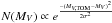 Mathematical equation: \hbox{$N(M_V) \propto e^{\frac{-(M_{V,\rm TOM}-M_V)^2}{2 \sigma^2}}$}