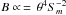 Mathematical equation: \hbox{$B \propto\,=\,\theta^4S_m^{-2}$}