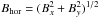 Mathematical equation: \hbox{$B_{\rm hor}=(B_{x}^2 + B_{y}^2)^{1/2}$}