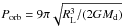 Mathematical equation: \hbox{$P_\mathrm{orb} = 9\pi \sqrt{R_\mathrm{L}^{3}/(2GM_\mathrm{d})}$}